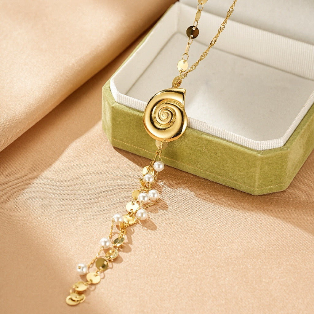 Pearl Necklace – Ocean Glow