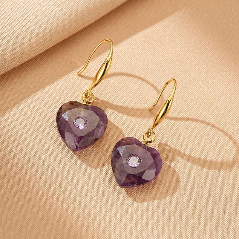 Amethyst Earrings – Loving Sparkle