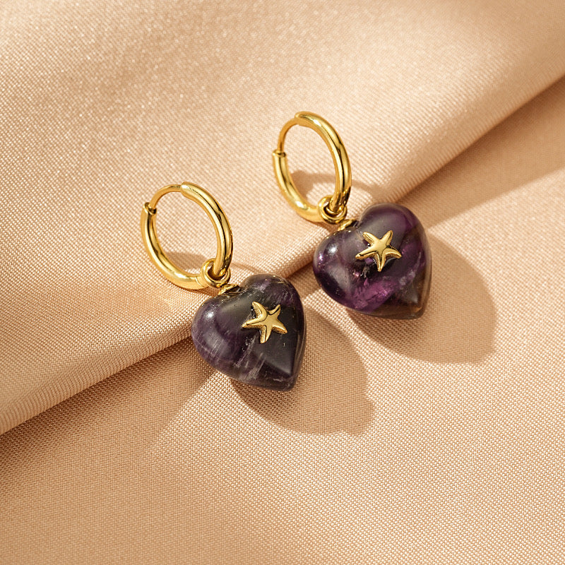 Amethyst Earrings – Loving Sparkle
