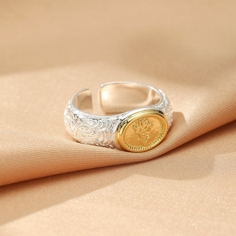Bague Arbre de Vie – Lien Sacré, Argent 925