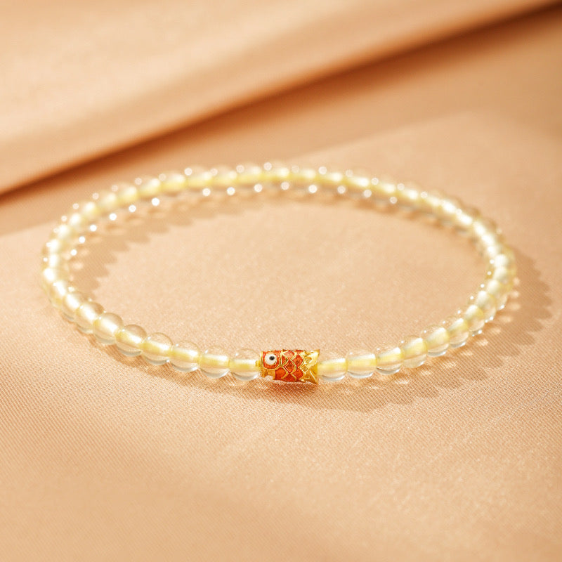 Bracelet Citrine – Poisson Porte-Bonheur