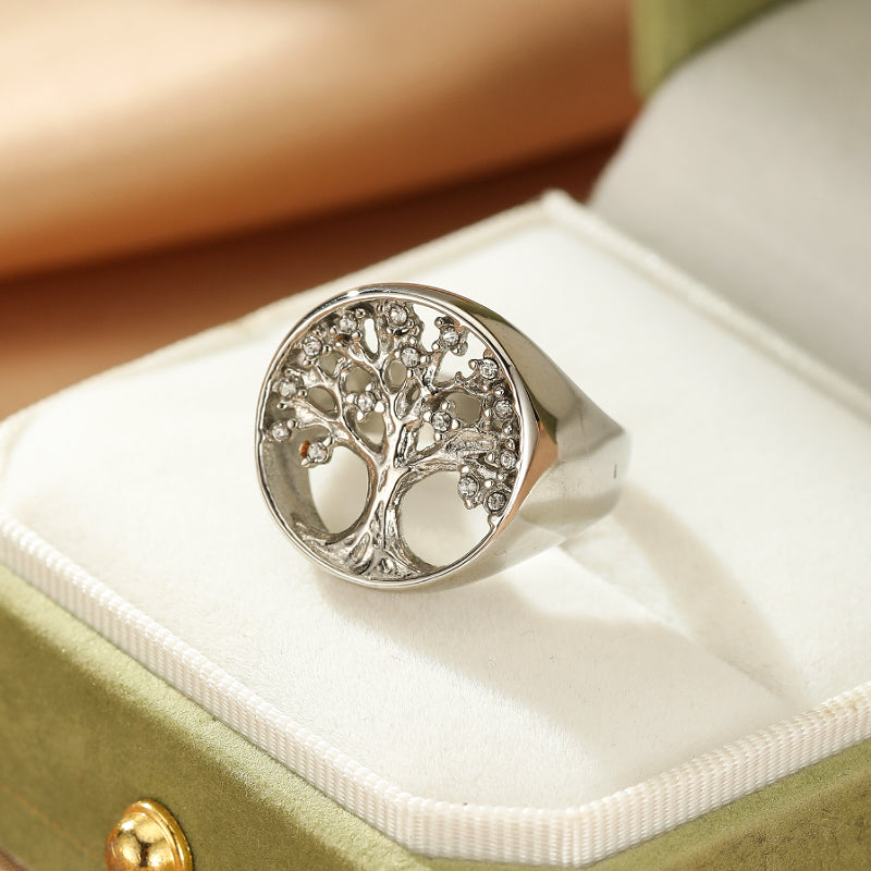 Bague Arbre de Vie – Équilibre Spirituel