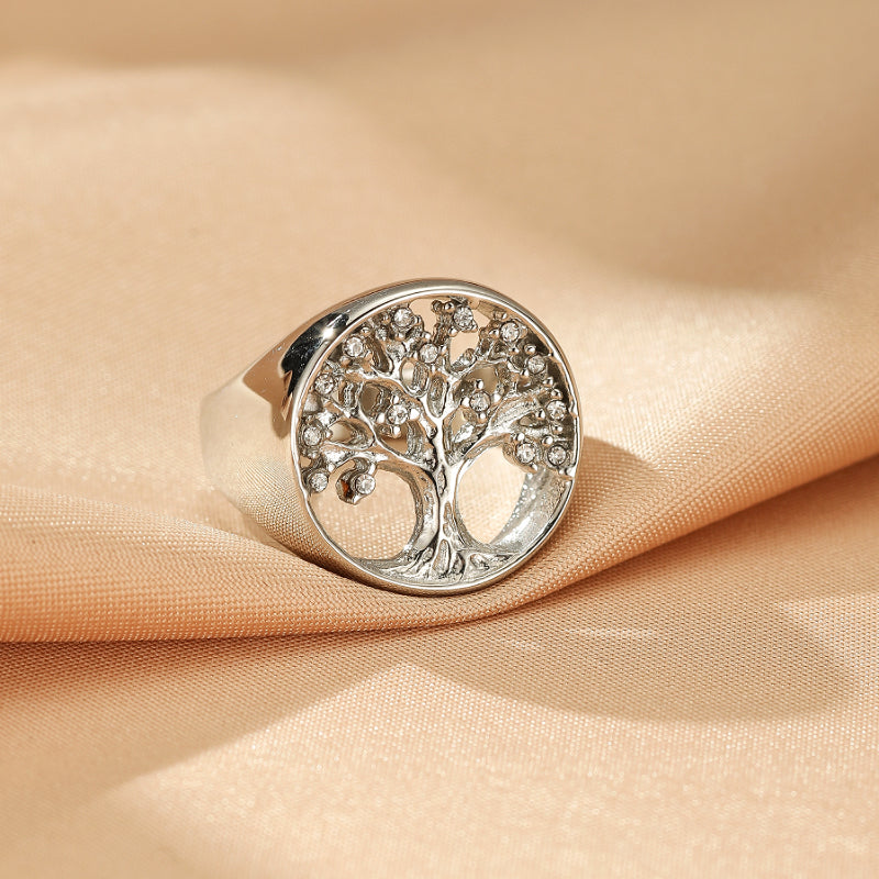 Bague Arbre de Vie – Équilibre Spirituel