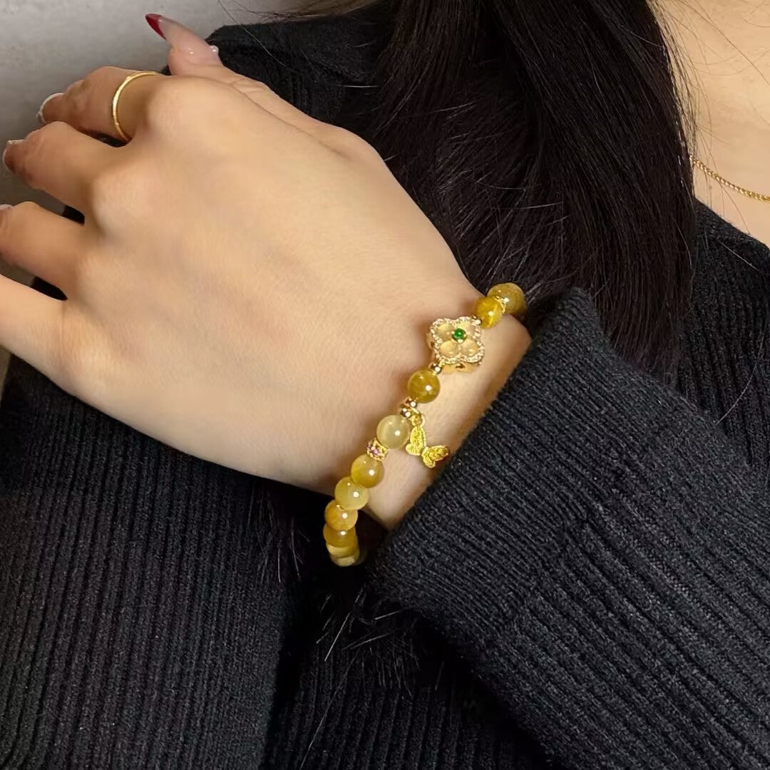 Tiger's Eye Bracelet – Butterfly Luck