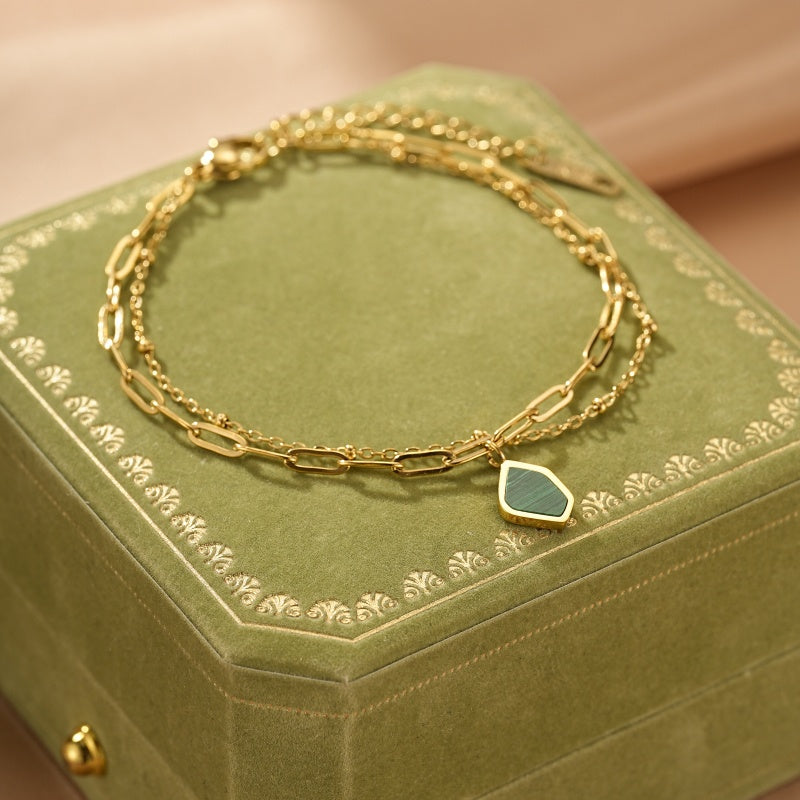 Bracelet Malachite – Mystère Antique