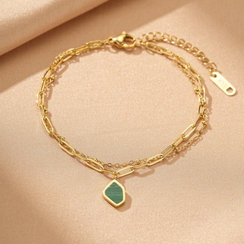 Bracelet Malachite – Mystère Antique
