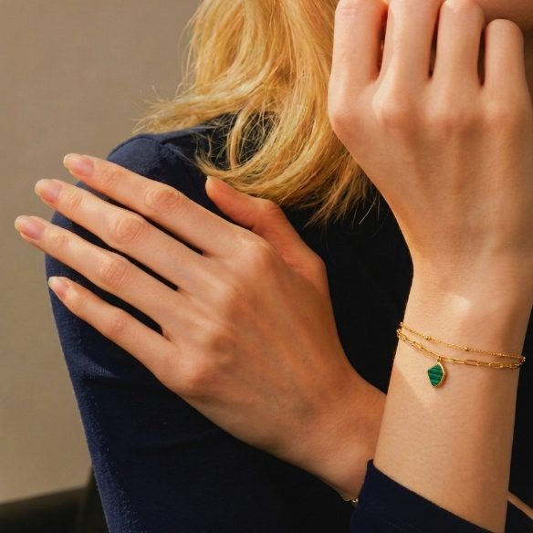 Bracelet Malachite – Mystère Antique