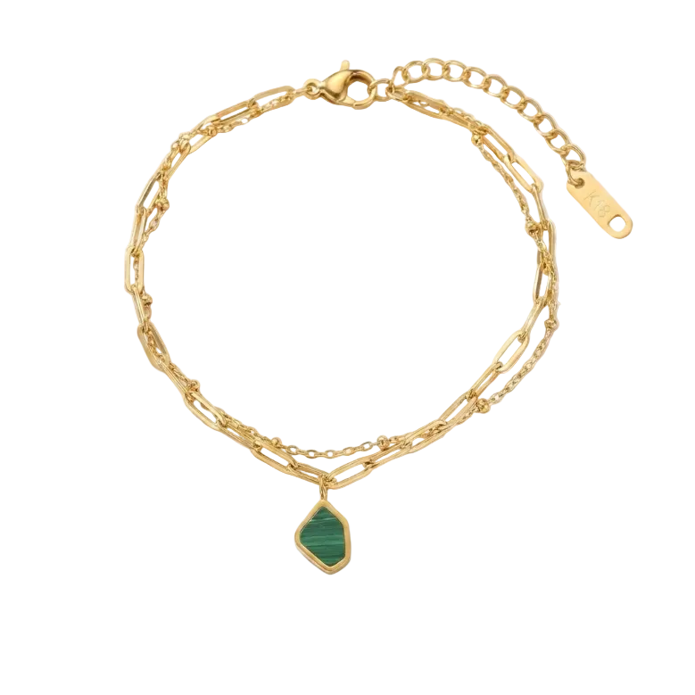 Bracelet Malachite – Mystère Antique