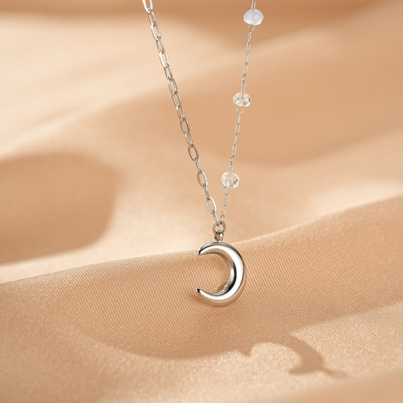 Collier Lune – Éveil Nocturne