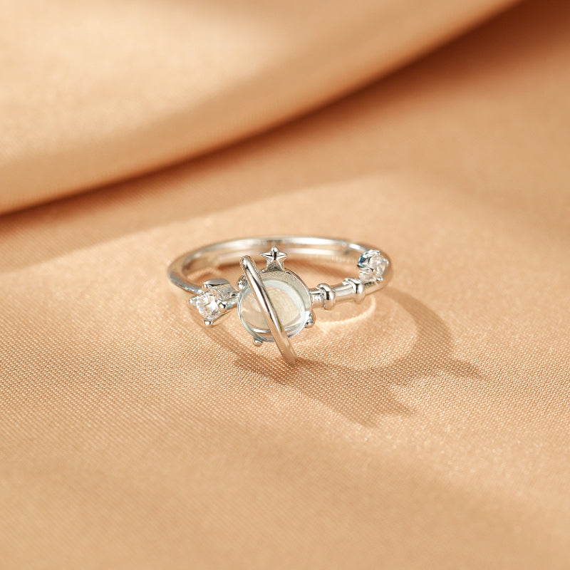 Bague Topaze – Univers Enchanté, Argent