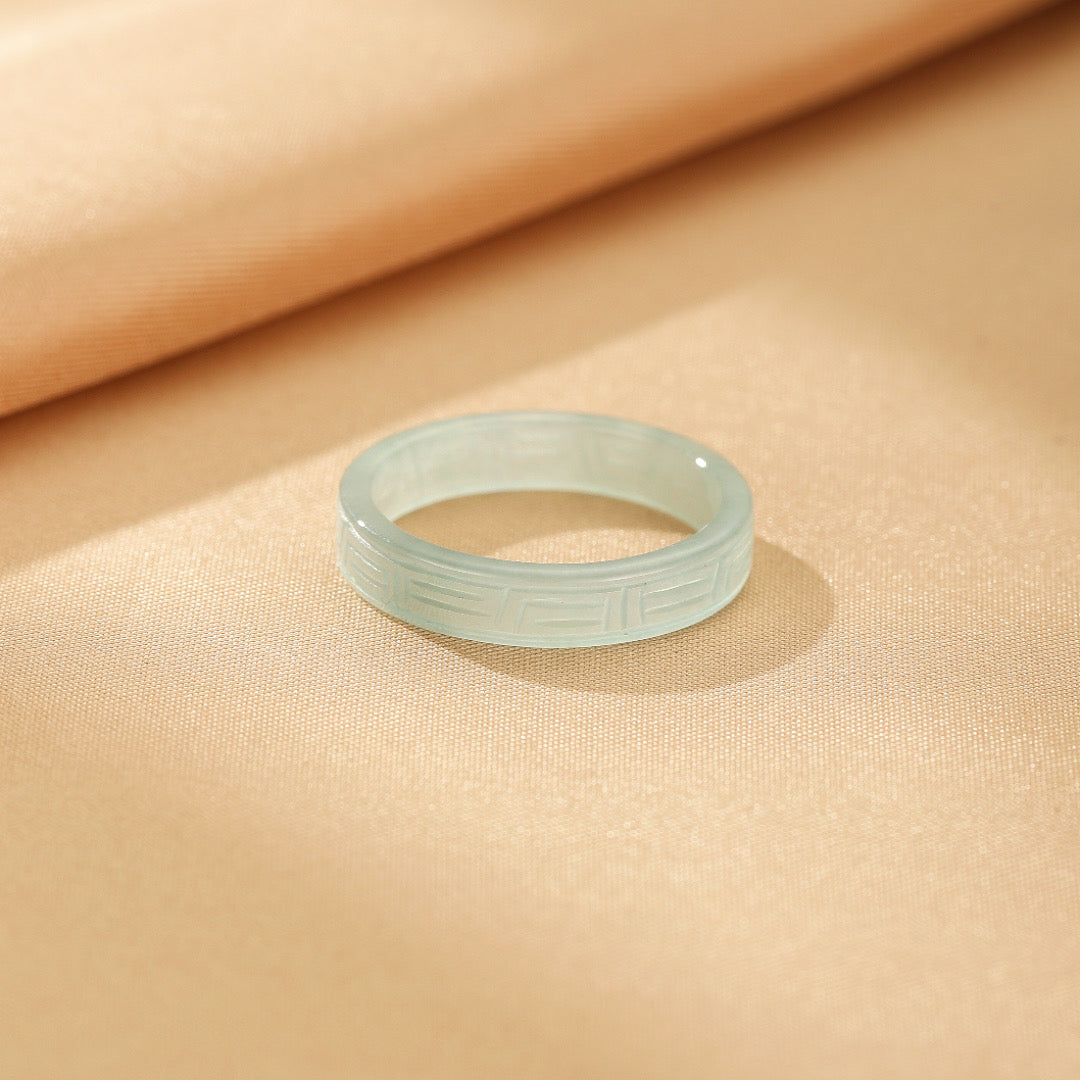 Bague Jade – Écho Céleste