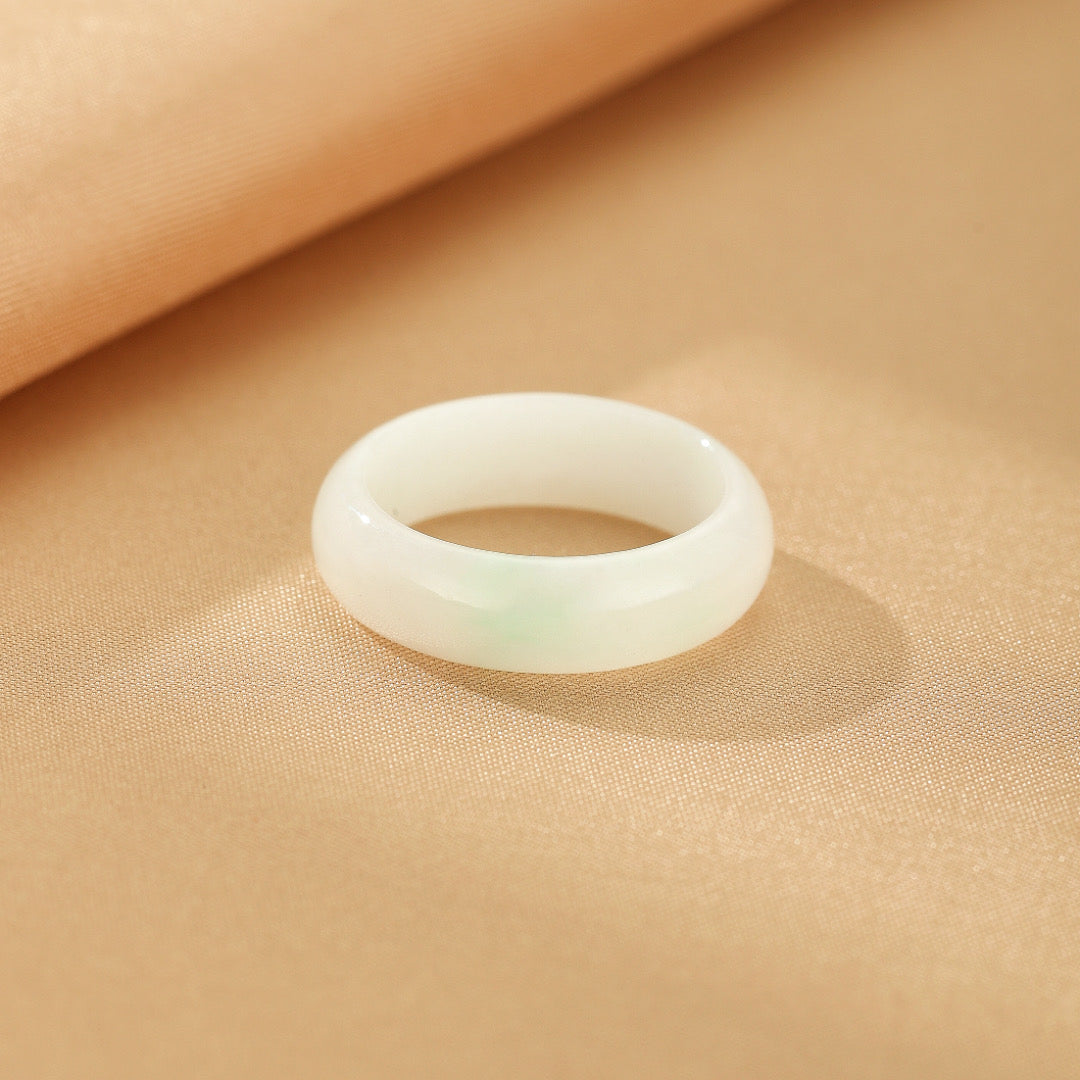 Bague Jadeïte – Voile de Brume