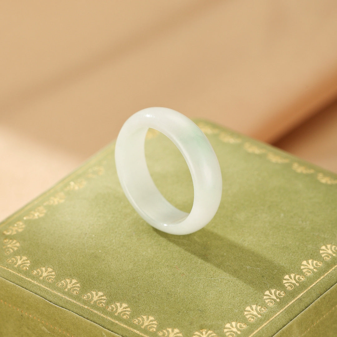 Bague Jadeïte – Voile de Brume