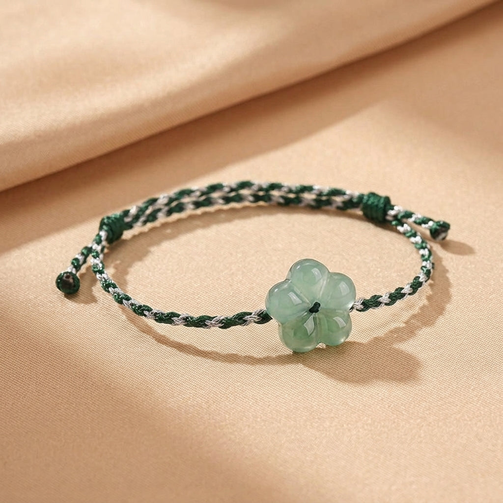 Bracelet Jadeïte – Fleur de Vie