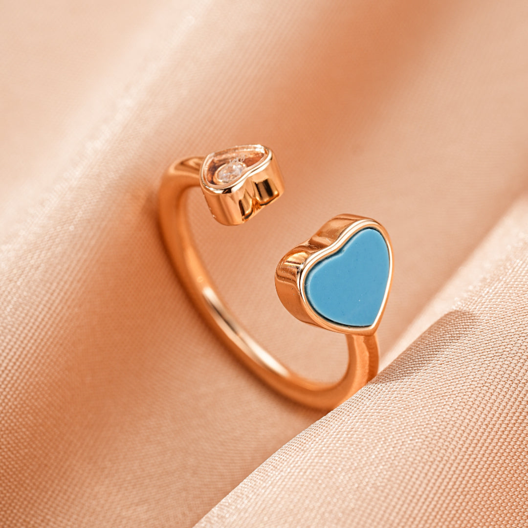 Bague Amazonite – Éclat du Cœur