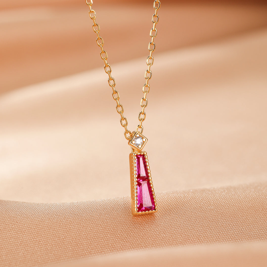 Collier Cornaline – Éclat Impérial, Argent Plaqué Or