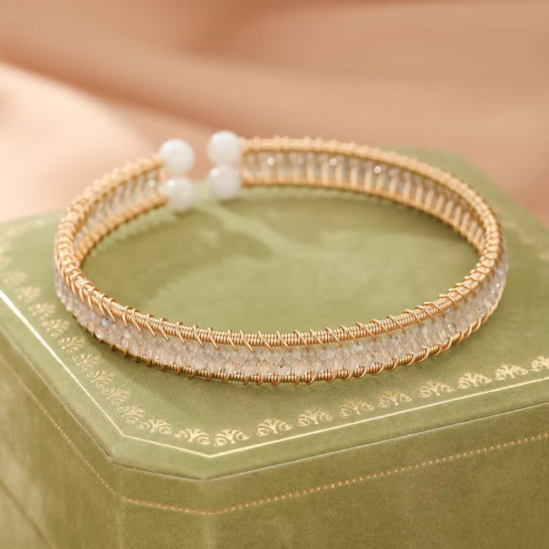 Bracelet Labradorite – Reflets Mystiques