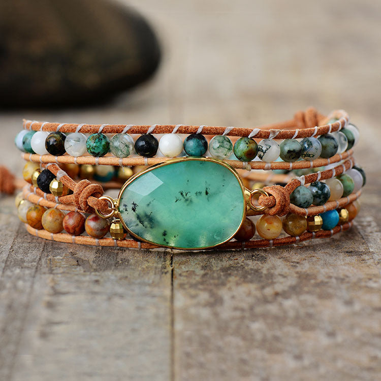 Bracelet "Aventure" en Agate Moment Ici
