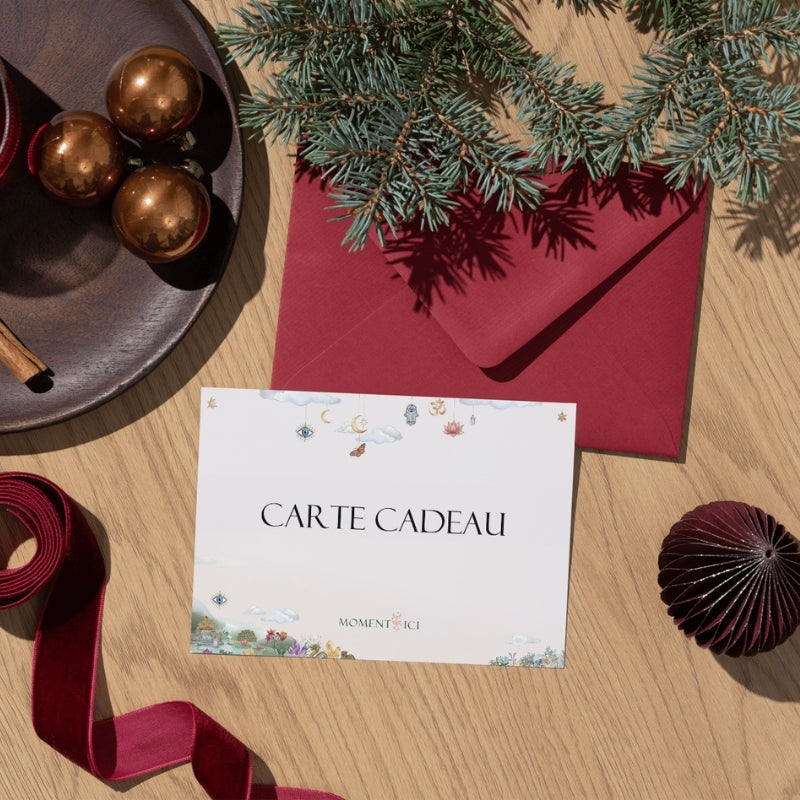 Carte cadeau Moment Ici