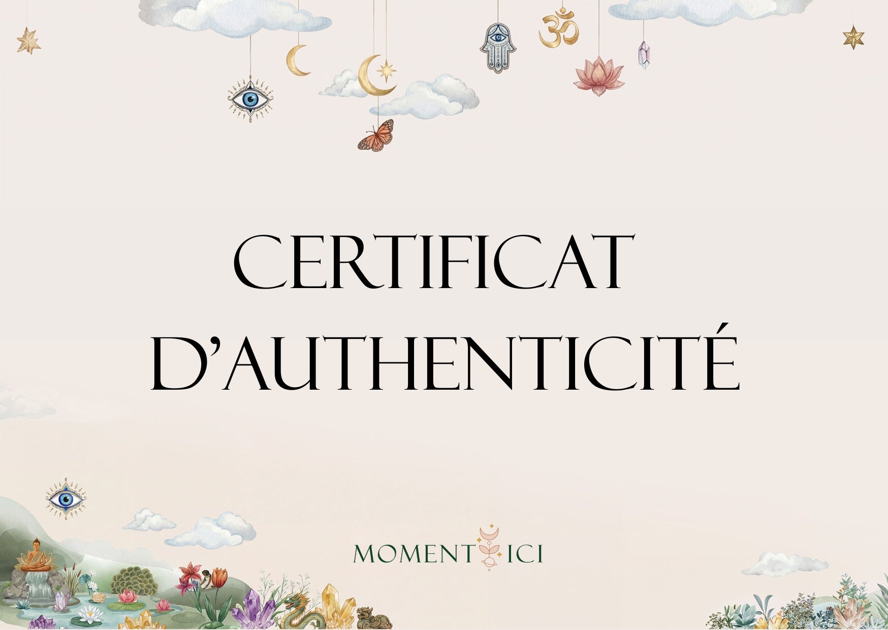 Certificat d'Authenticité