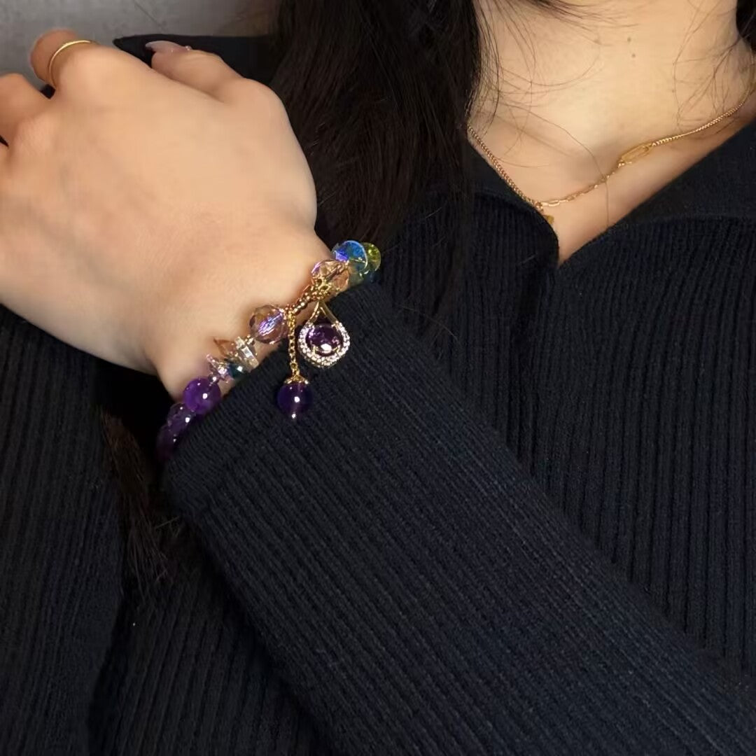 Bracelet Améthyste – Éclat Purifiant