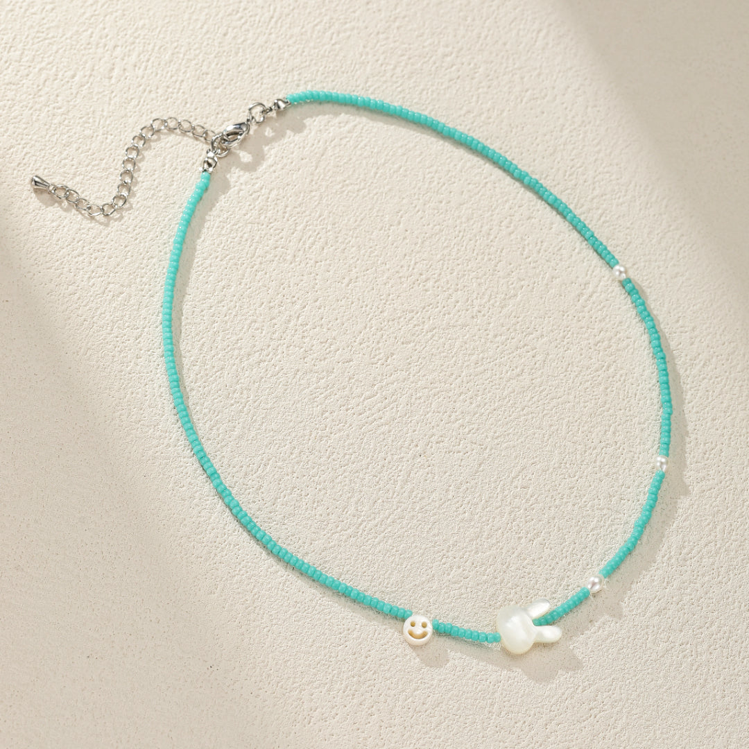 Collier Enfant Nacre et Perle– Mini Charms Magiques