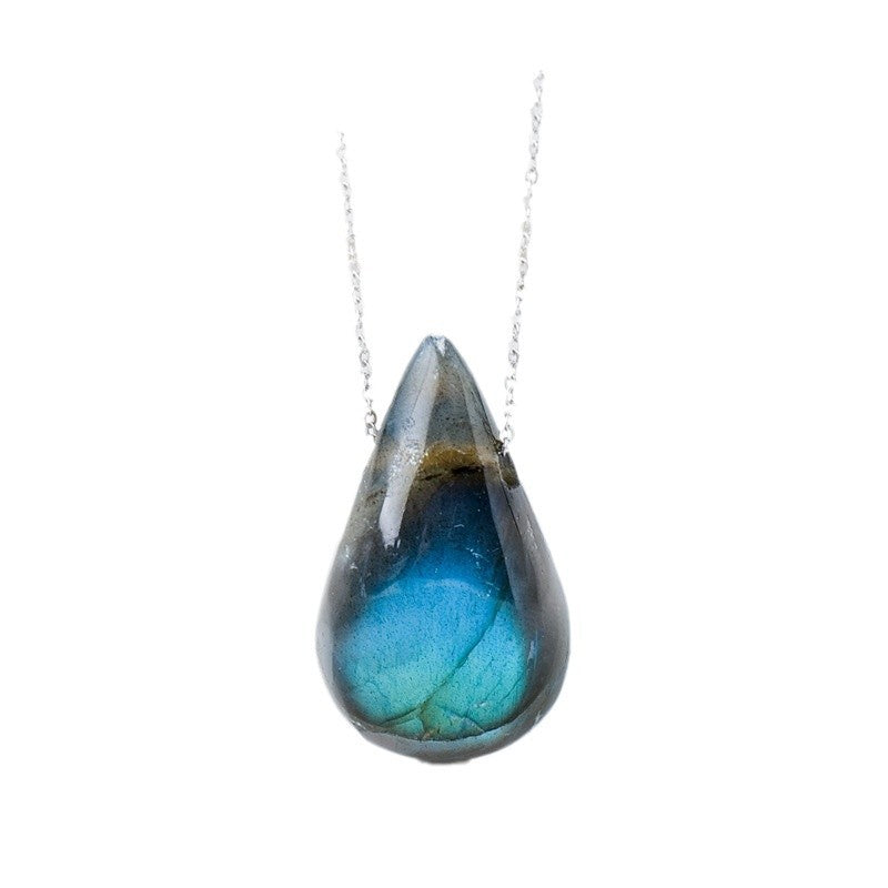 Collier Labradorite – Éclat Boréal