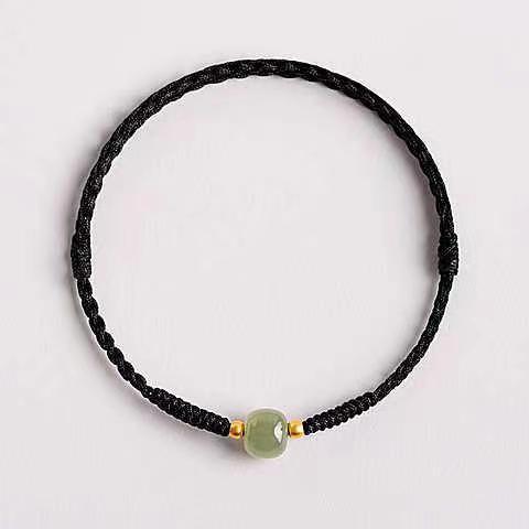 Bracelet Jade Néphrite – Jardin Sauvage