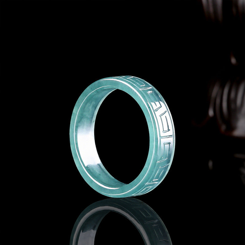 Bague Jade – Écho Céleste
