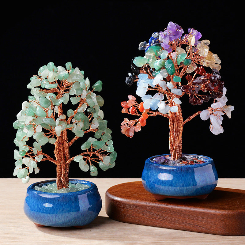 Arbre de Vie en Pierres Naturelles – Éveil Merveilleux