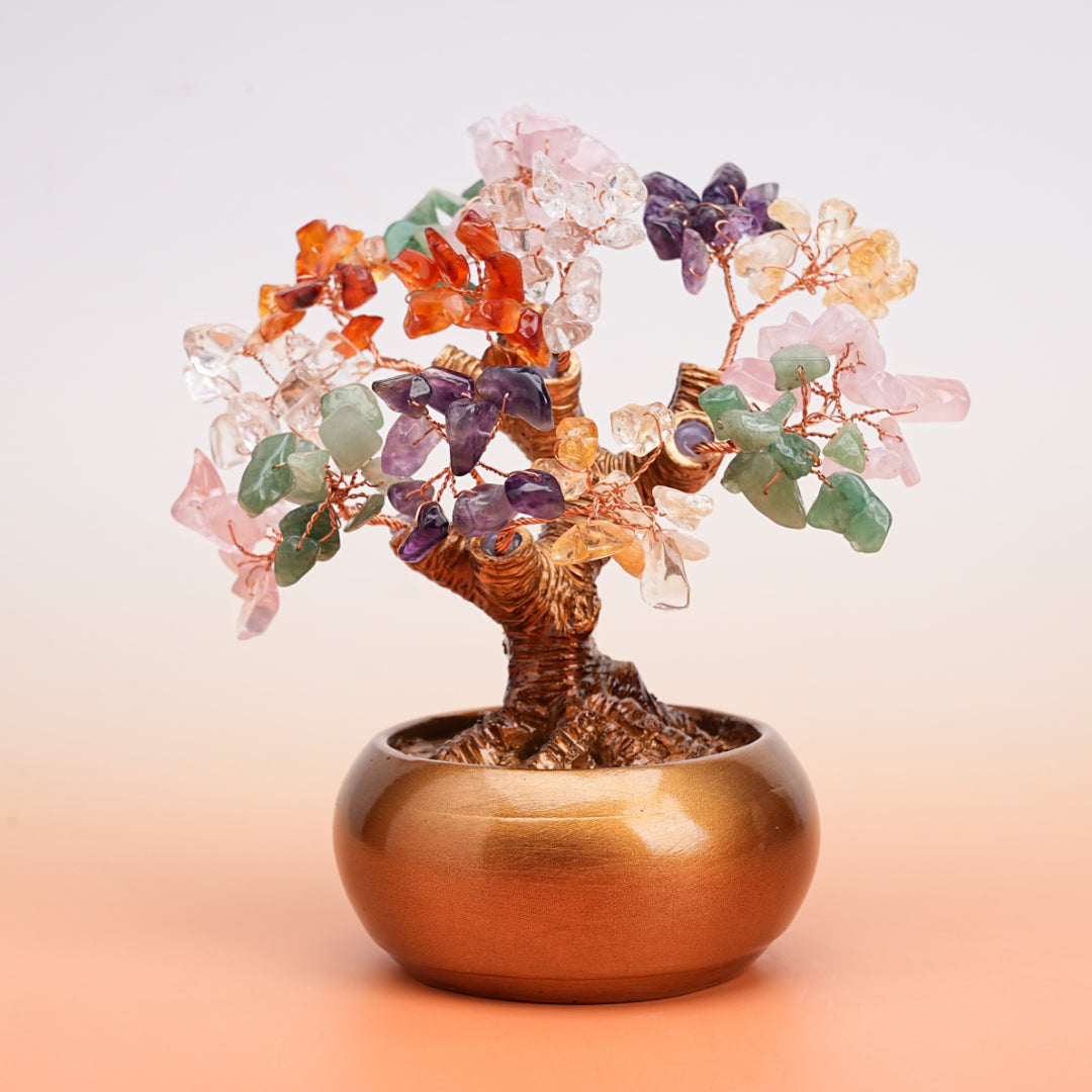 Arbre de Vie en Pierres Naturelles – Trésor Énergétique