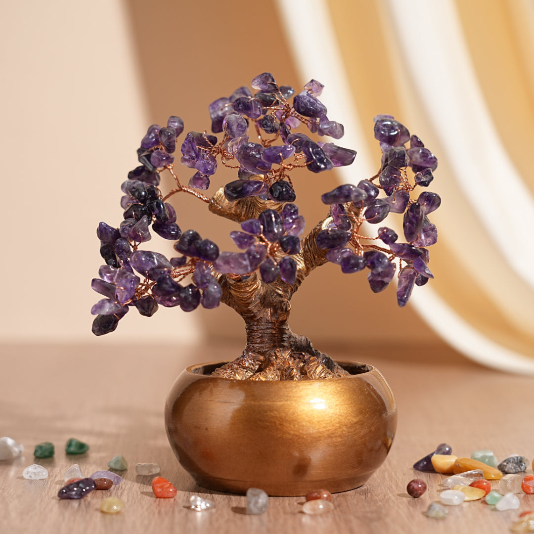 Arbre de Vie en Pierres Naturelles – Trésor Énergétique