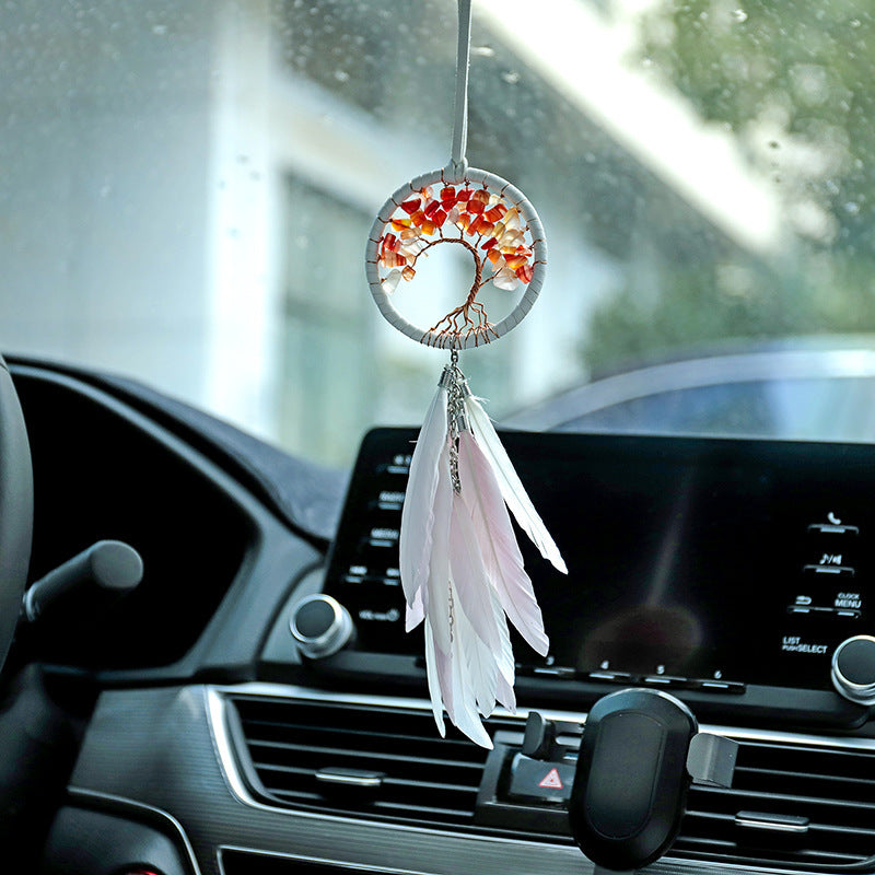Mini Dreamcatcher 'Good Luck Charm' for Car Moment Ici