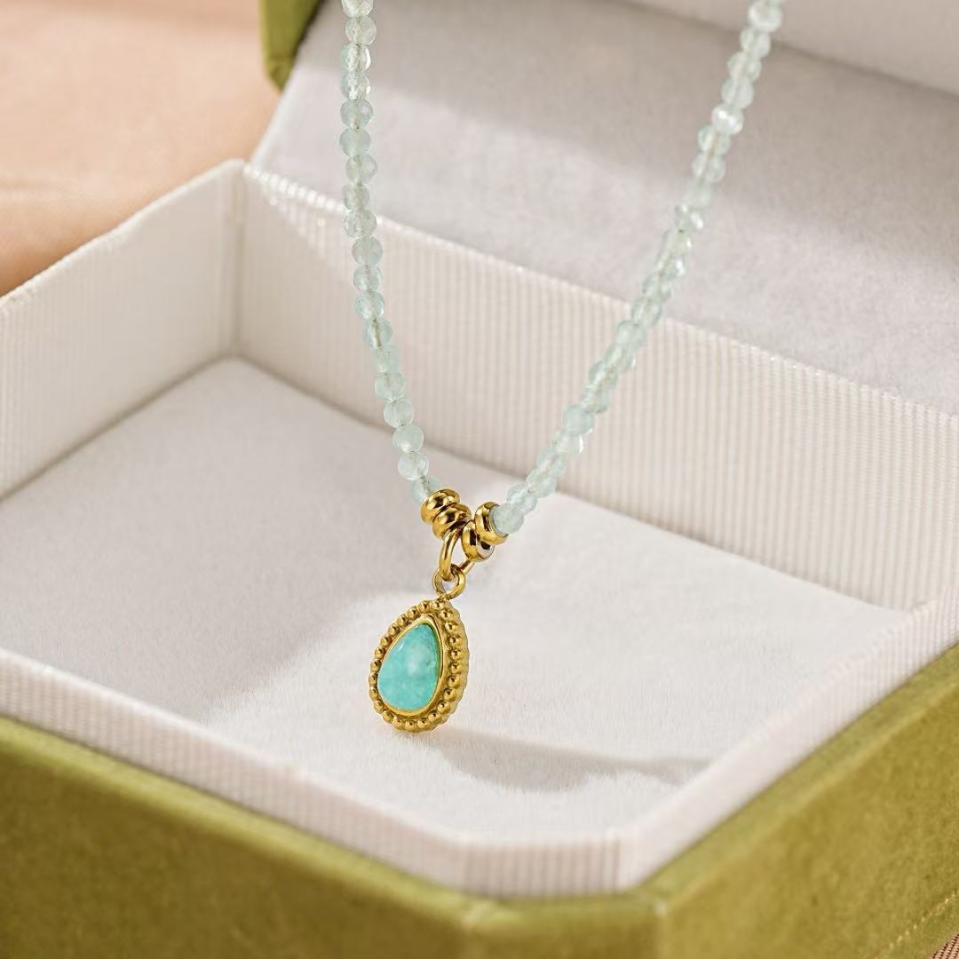 Collier Amazonite – Douce Aura