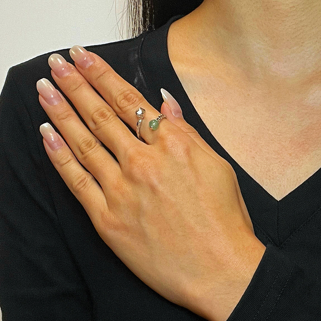 Bague Aventurine – Chance et Harmonie