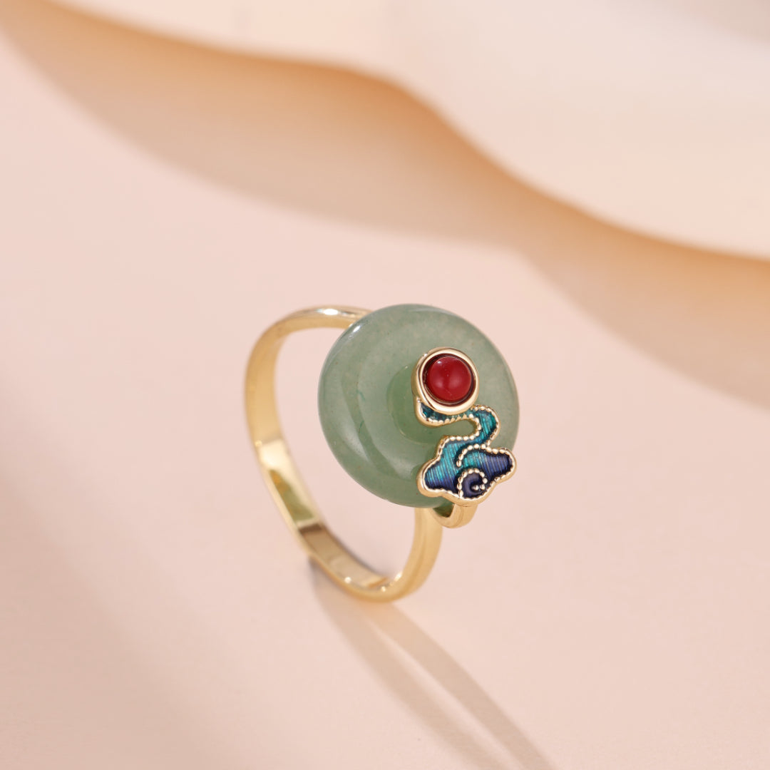 Bague Aventurine – Nuage Céleste