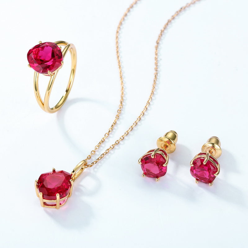 Bague Cornaline – Essence de Vie, Argent Plaqué Or