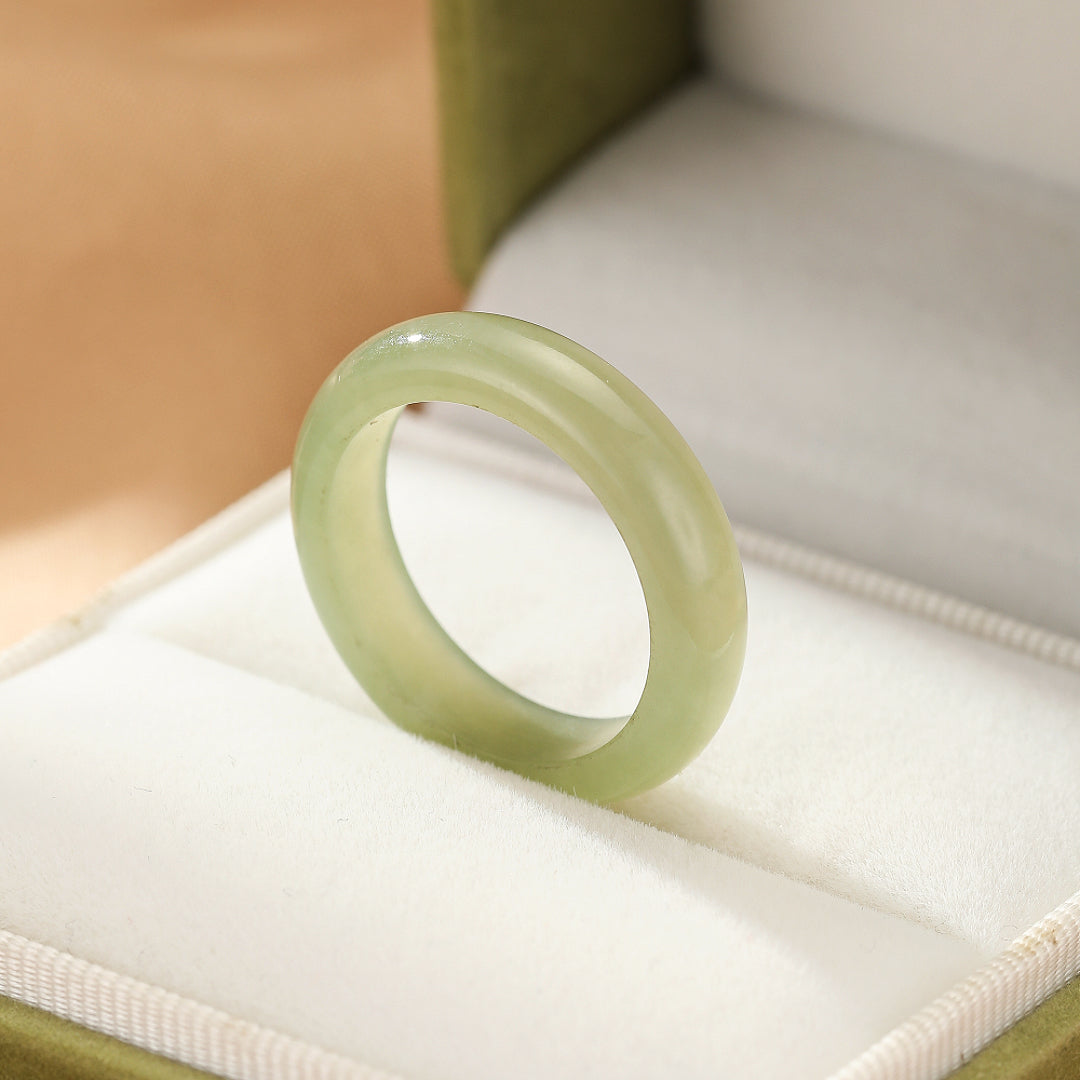 Bague Jade – Équilibre Doux