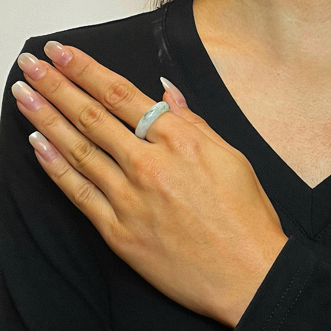Bague Jadéite – Douce Aura