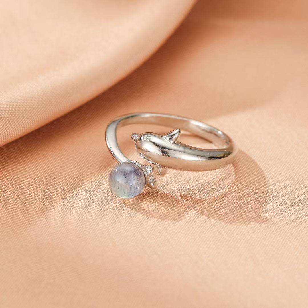 Bague Labradorite – Esprit Dauphin