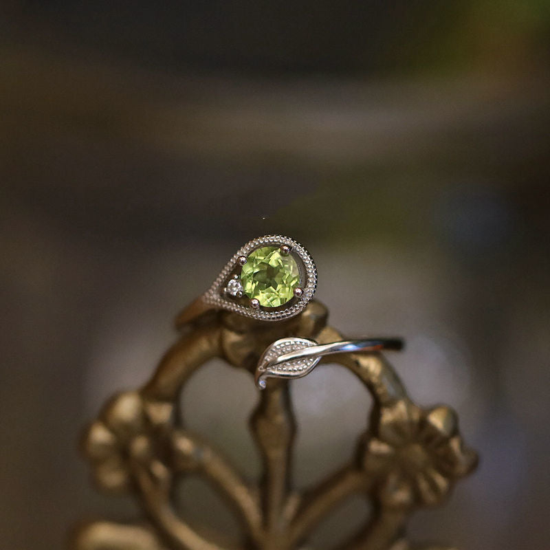 Bague Péridot – Apaisement de Nature