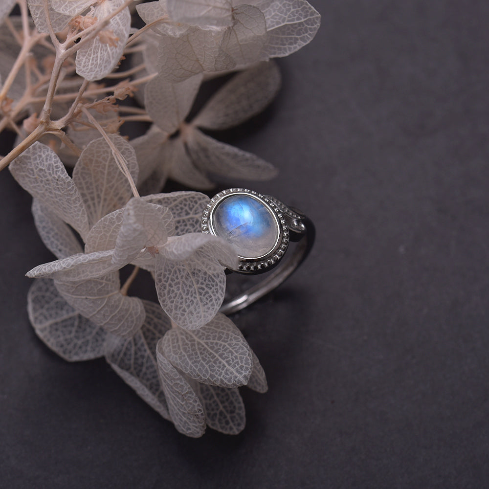 Bague Pierre de Lune – Voyage Spirituel