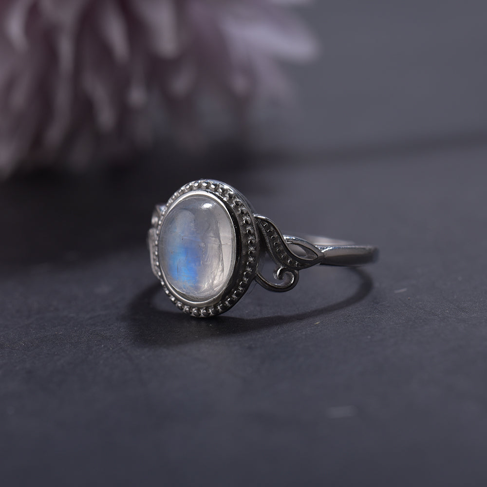 Bague Pierre de Lune – Voyage Spirituel