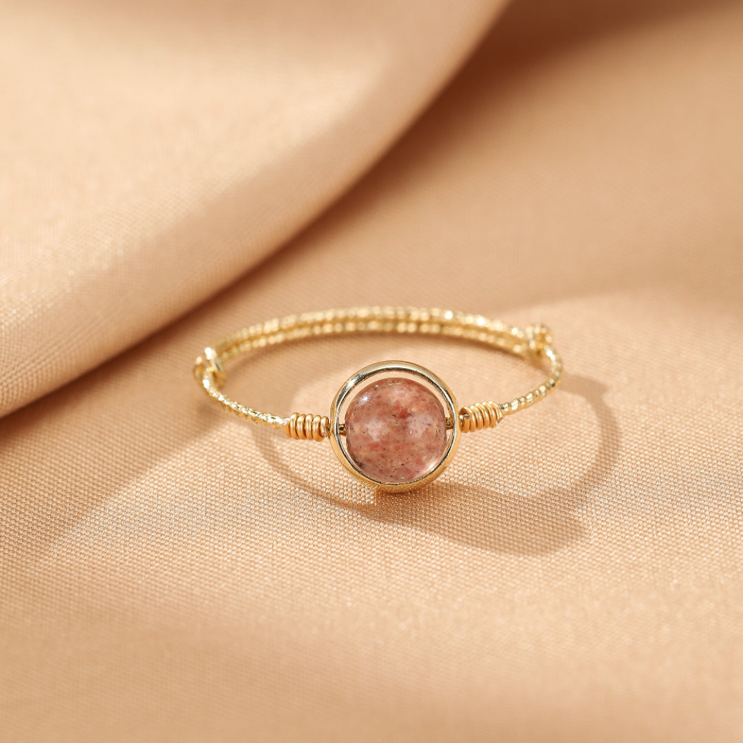 Natural Stone Ring – Mystery and Harmony