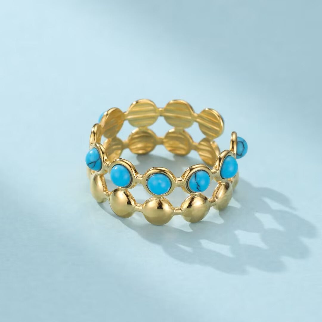 Bague Turquoise – Odyssée Azur