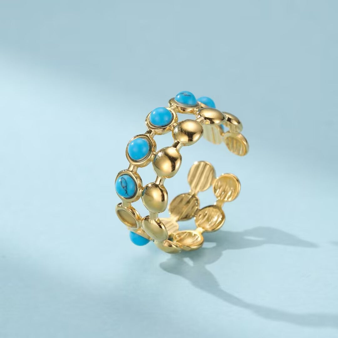 Bague Turquoise – Odyssée Azur