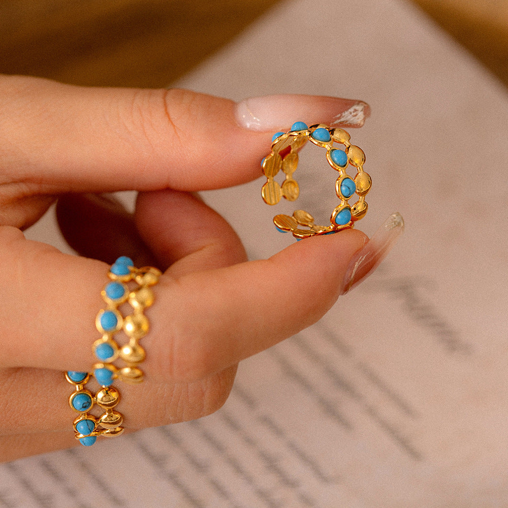 Bague Turquoise – Odyssée Azur