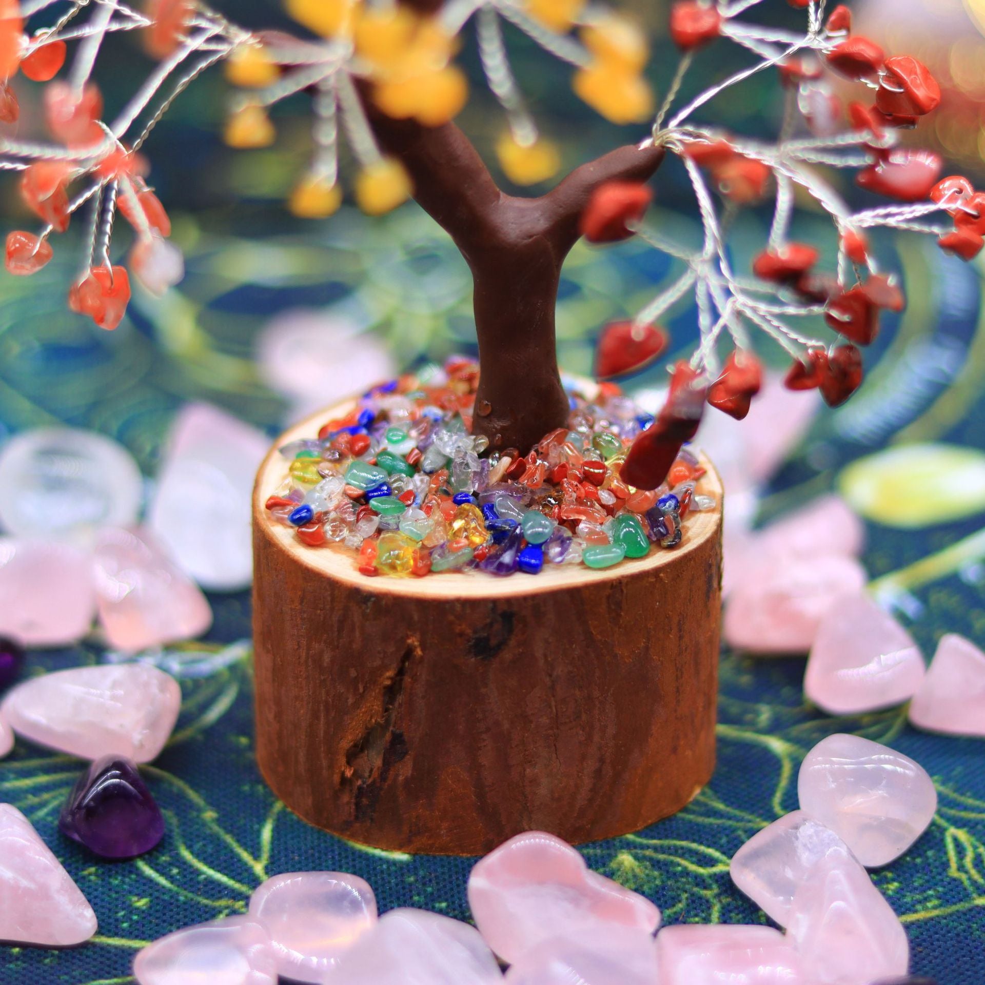 Beauté de Nature - Arbre de Vie en Pierres de 7 chakras