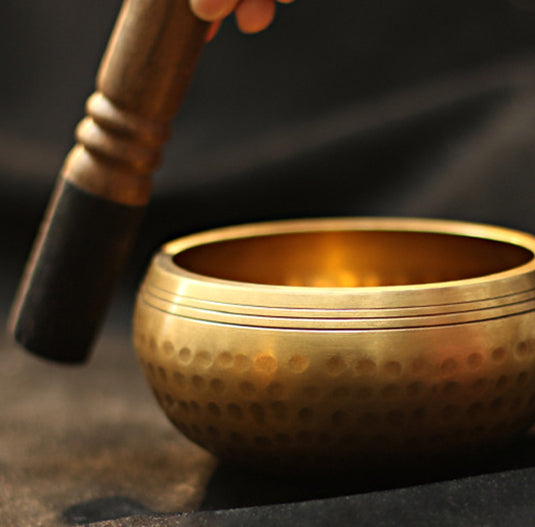 Bol Chantant Tibétain 'Sérénité' 7 Métaux Fait Main