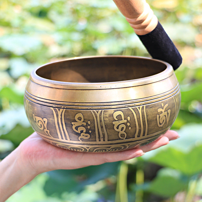 Tibetan Singing Bowl "Vajra" Moment Ici
